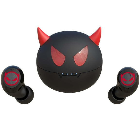 JELLOO Bluetooth Wireless Earbuds, IPX5 Waterproof Stereo Headphones with Mic and Touch Control, in Ear Noise Reduction Sports Bluetooth Kids Headphones with Wireless Cartoon Charging Case for Kids