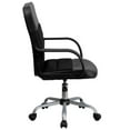 thumbnail image 3 of Scranton & Co Faux Leather/Mesh Mid-Back Office Chair in Black, 3 of 9
