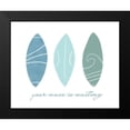 thumbnail image 2 of Quach, Anna 18x15 Black Modern Framed Museum Art Print Titled - Your Wave, 2 of 5