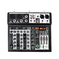 thumbnail image 1 of Professional 4 6 8 Channel  Mixer Sound Mixing Console With USB Interface 99DSP 48V Phantom Power For Recording Streaming ,Smart Fader, 1 of 5