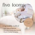thumbnail image 4 of Five Looms 100% Cotton Cozy Flannel Bed Sheet Set, King (Lavender, 4 Piece), 4 of 6