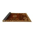 thumbnail image 2 of Ahgly Company Indoor Square Persian Yellow Traditional Area Rugs, 6' Square, 2 of 4