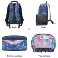 thumbnail image 6 of Yuyamidu Adorable Axolotl Backpack for School Book Bag Kids School Backpack for Girls 3rd Grade 17 Inch Back Pack Cute Bookbag, 6 of 7