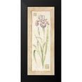 thumbnail image 2 of Gladding, Pamela 12x24 Black Modern Framed Museum Art Print Titled - Iris, 2 of 5