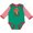 Green and Red, variant on Inktastic Dragon Hugs Boys or Girls Long Sleeve Baby Bodysuit