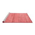 thumbnail image 2 of Ahgly Company Machine Washable Indoor Rectangle Abstract Red Modern Area Rugs, 2' x 5', 2 of 4