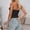 Black, variant on Women's Tube Top Sleeveless Stretchy Camisole Removable Padding Strapless Shirt For Layering And Outerwear Sparkly Tops for Women