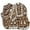 Design#6, variant on Elephant Indian Wooden Block Hand Carved Printing Blocks Decorative Stamp