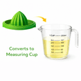 thumbnail image 7 of Manual Citrus Juicer with Measuring Cup 1 Cup 250ml Lemon Lime Orange Hand Squeezer BPA Free, 7 of 7