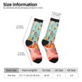 thumbnail image 2 of Kdxio Floating Colorful Cereal Print Unisex Crew Socks Casual Athletic Socks Novelty Socks Breathable Running Socks for Adult, 2 of 6