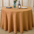 thumbnail image 3 of Yesbay Tablecloth Tear Resistant No Fading Polyester Washable Round Tablecloth for Kitchen,Golden Blonde, 3 of 8