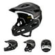 thumbnail image 2 of Casco de bicicleta de cara completa resistente al impacto casco protector portátil bicicleta de montaña Negro titanio, 2 of 8