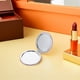 thumbnail image 2 of 5 espejos de maquillaje plegables portátiles - Espejo de tocador redondo compacto para mujer - Doble cara, tamaño pequeño y de bolsillo para bolso, oficina, viajes, 2 of 6