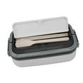 thumbnail image 1 of Leakproof Bento Lunch Box 316 Stainless Steel Microwave Safe Container, 700ml Capacity Adult Lunch Box For School Office, 1 of 8