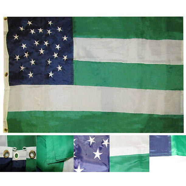 3x5 Embroidered New York Police Dept 300D Nylon 3'x5' Flag 3 Grommets