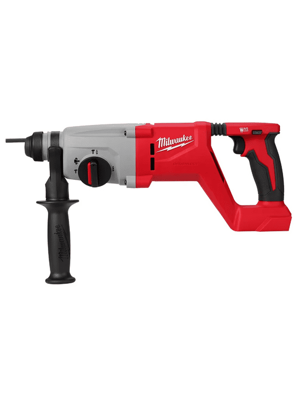 Restored Milwaukee Tool 2613-20 M18 18V Lithium-Ion Brushless Cordless 1 in. SDS-Plus D-Handle Rotary Hammer (Tool-Only) (Refurbished)