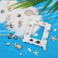 thumbnail image 4 of 12 Styles Tiny Shells Decorations - 130g Natural Ocean Spiral Sea Shells for Crafting Vase Filler - No Hole Seashell Bead Assortment for Home Decorations Multi-color, 4 of 7