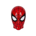 thumbnail image 2 of 3D Printed Plastic Snack Serving Container – Spride Hero Mask Sculpt with Flip Lid for Movie Theater Night, Reusable Party Bowl, 2 of 8