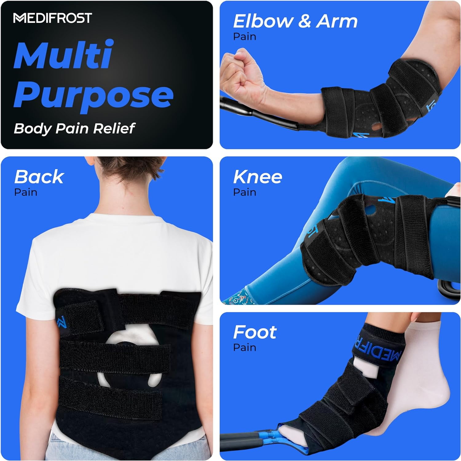 REATHLETE Medifrost Adjustable Knee and Shoulder Pad & Cold Therapy Machine for Post-Surgery