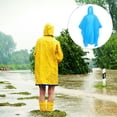 thumbnail image 2 of 2 ponchos de lluvia reutilizables para adultos, impermeables portátiles con capucha para exteriores., 2 of 7