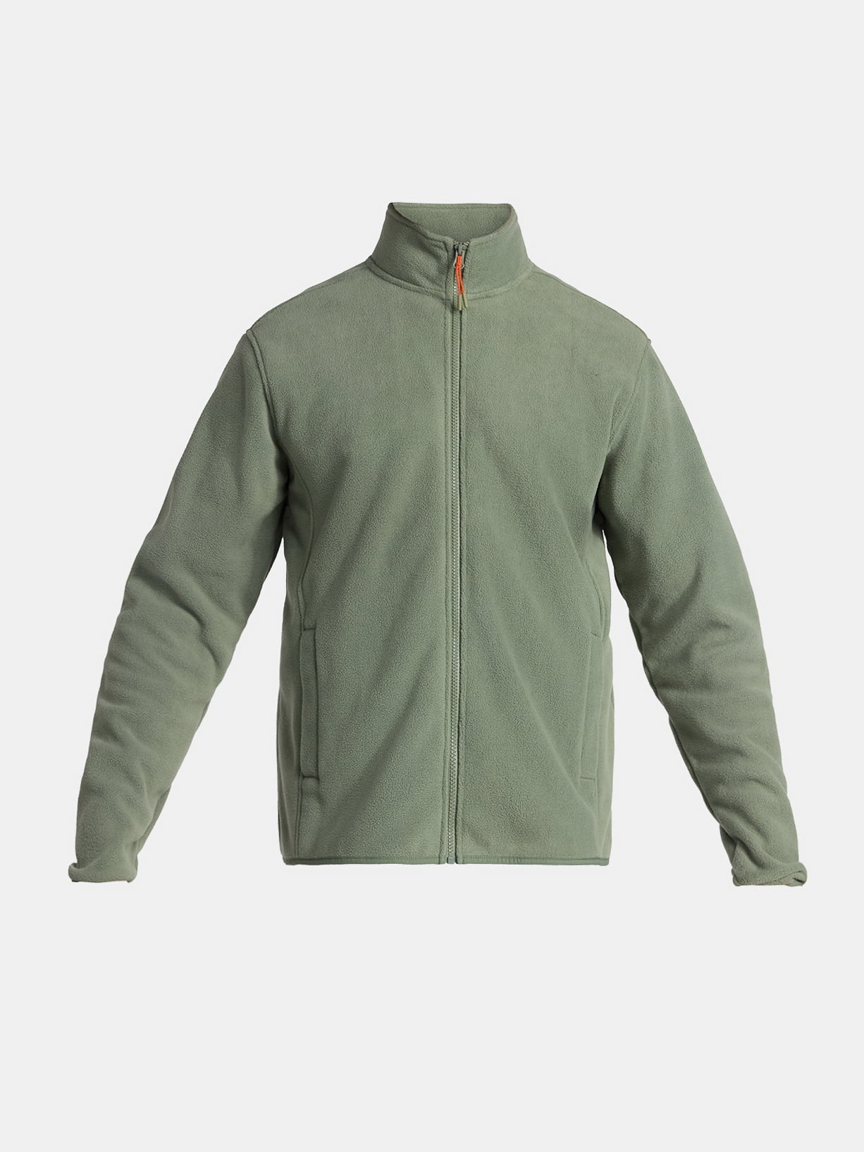 Ozark Trail Men's and Big Men's Fleece Zip-Front Jacket, Sizes S-3XL