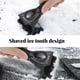 thumbnail image 4 of sweethay Rascador de hielo para coche SUV, herramienta de mano para descongelar parabrisas, suministros para nieve, cepillo con mango para Vehículos, repuestos y accesorios Mis Negro, 4 of 6