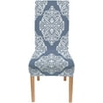 thumbnail image 5 of Beautiful Vintage Paisley Dining Chair Covers Set of 6 Stretch Chair Slipcovers Universal Removable Washable Chair Seat Covers Protector for Living Room,Kitchen,Hotel, 5 of 5