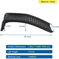 thumbnail image 2 of Car Ramps Set 8000lbs Auto Ramp, Set of 2 Ramps (Black, 36.42“ L x 13.39” W x 11.81" H), 2 of 6