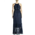 thumbnail image 2 of Max Studio womens  Halter Nack Tiered Maxi Dress, l, 2 of 3
