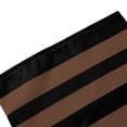 thumbnail image 6 of Qgtaibl Womens Stripe Plus Size Dress Fashion V Neck Half Sleeve Color Block Dress Summer Loose Fit Lightweight Breathable Beach Maxi Dress Coffee XXXL, 6 of 8