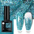 thumbnail image 1 of Azúcar UR 7,5 ml, esmalte de Gel magnético para uñas de gato reflectante, Gel de arcoíris, Gel láser brillante, barniz LED UV, diseño de Arte de uñas Tan Jianjun unisex, 1 of 2