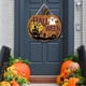 thumbnail image 4 of Decoración de Halloween con calabazas colgantes de madera, artículos para fiestas, arreglos decorativos para el hogar, colgantes, 4 of 4