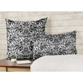 thumbnail image 2 of Vargottam Lumbar Pillow Cover - Decorative Pillow Covers24x12 Inches,PrintedWhite & BlackThemePillowcase, DecorativeLumbarCushionCovers, 2 of 4