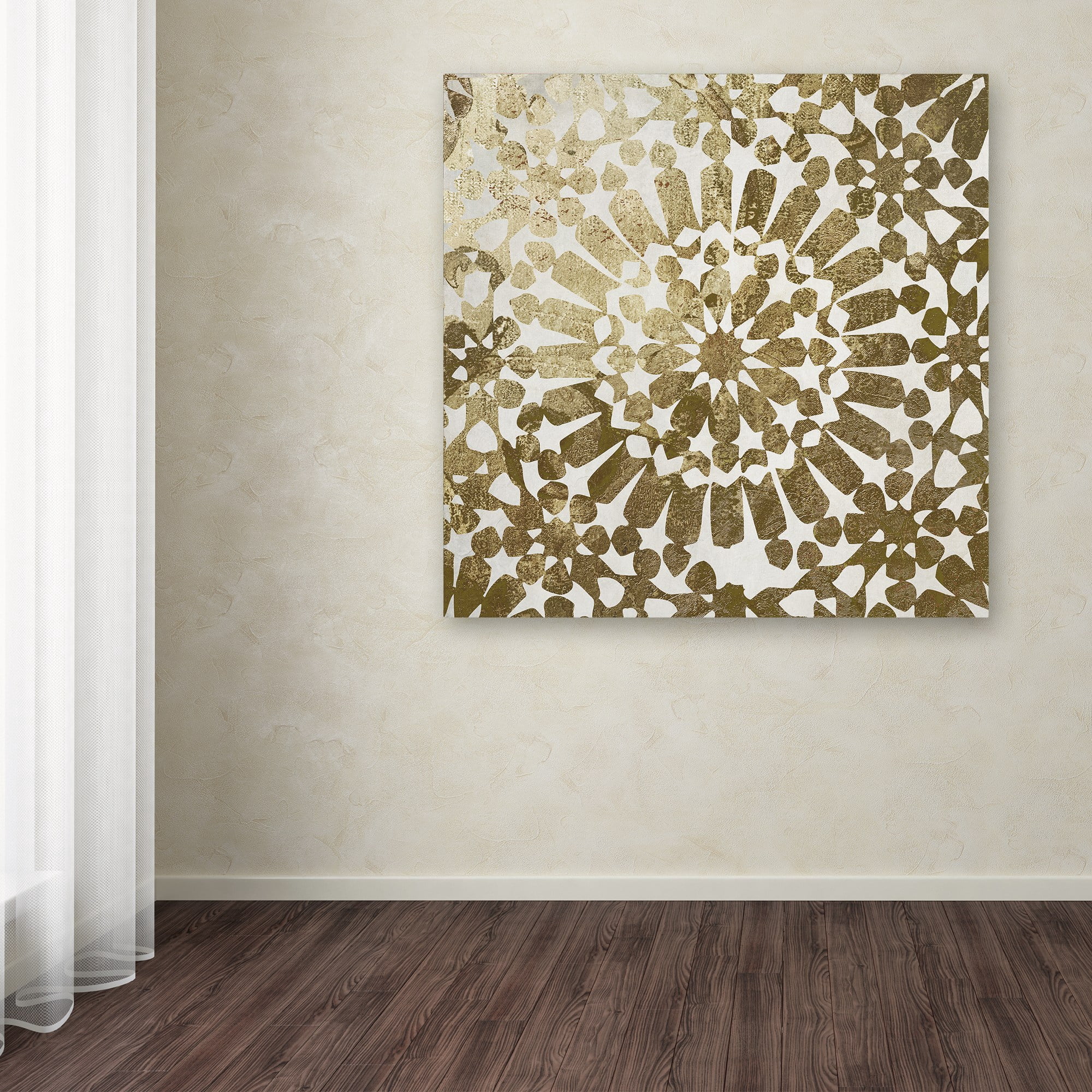 Trademark Fine Art "Moroccan Gold I" Canvas Art by Color Bakery