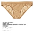 thumbnail image 7 of ruhuadgb Men Briefs Stretchy Breathable Comfortable Soft See Through Ice Silk Sexy Low Waist Panties Daily Life, 7 of 7