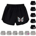 thumbnail image 7 of Uniform Shorts Girls Girls School Shorts Casual School Outdoor Shorts Spring Summer Wear Toddler Shorts Black1 5 Years-6 Years, 7 of 7