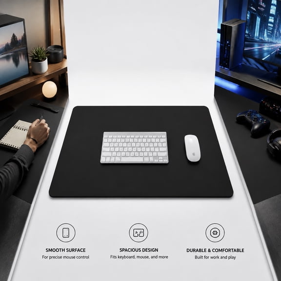 Desk Pad – XXL Waterproof Keyboard Mat for Office & Home