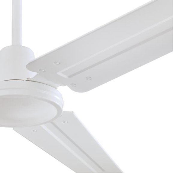 Westinghouse Lighting Jax Industrial-Style 56-Inch 3-Blade Indoor Ceiling Fan, Remote Control Included White N/A N/A