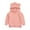 A-Pink, variant on Uccdo 6M-4T Toddler Baby Boys Girls Warm Fleece Hoodies Sweatshirt Hooded Warm Hoodie Tops