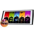 thumbnail image 1 of Cuadros Decorativos DIY completo taladro redondo diamante pintura calabaza monstruo hecho a mano habitación decoración arte Tmvgtek embutido en tela, 1 of 9