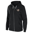 thumbnail image 2 of Women's WEAR by Erin Andrews Black Ottawa Senators Sponge Fleece Full-Zip Hoodie, 2 of 3