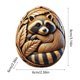 thumbnail image 3 of Carved Resin Easter Eggs With Animals Carvings Are Perfectly As Easter Gifts Or Decorative Items., 3 of 5