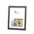 thumbnail image 3 of Walnut Wood Triple 4x6 Matted Picture Frame, 3 of 3