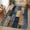 Peru SteelBlue, variant on Small Door Mat Indoor Outdoor 15.7"x23.6", Blue Ombre Absorbent Non Slip Entry Rug, Modern Minimalist Gradient Aesthetic Low Profile Welcome Mat for Front/Side Door Apartment Entrance Bathroom