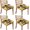 Cute Bee-1, variant on Cute Bee Seat Covers for Dining Room Chairs Set Of 4,Stretch Printed Washable Chair Seat Cover with Elastic Ties and Button,Removable Waterproof Couch Cushion Covers