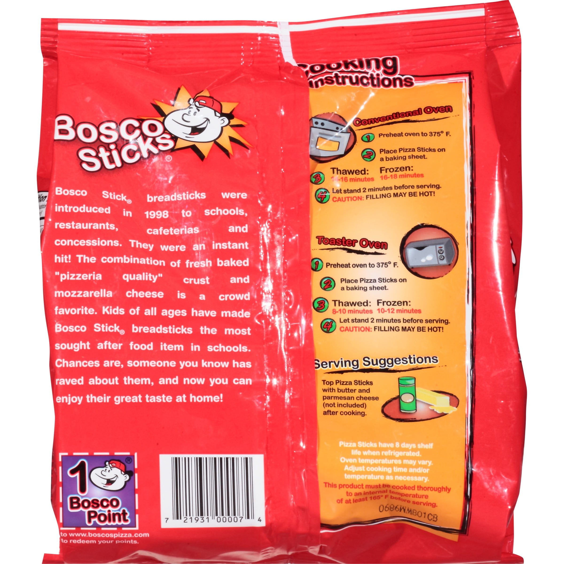 Bosco Cheese Sticks Nutrition Facts Nutrition Ftempo