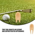 thumbnail image 5 of Supvox Outdoor Golf Activities Golf Divot Repair Tool Khaki 16pcs, 5 of 6
