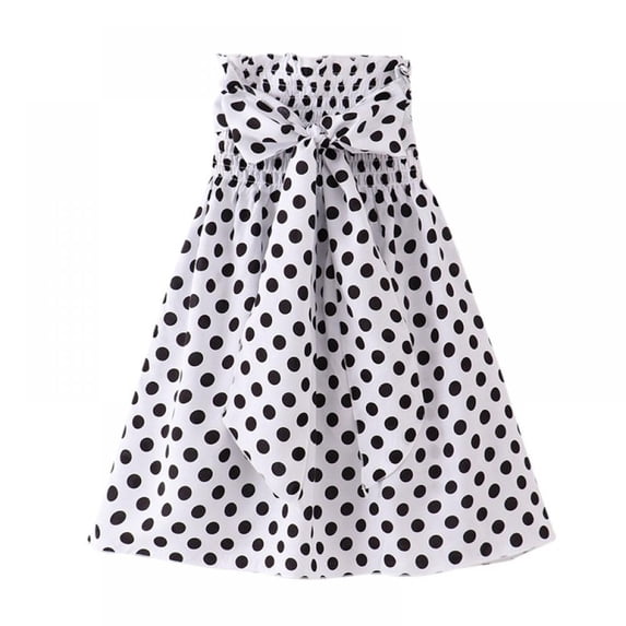 AJZIOJIRO 3-14Y Child Baby Girls Hanging Neck Beach Dress Clothing Floral Print Sleeveless Casual Dresses