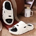 thumbnail image 5 of Rokment Adult Massage Cloud Slippers for Women Men Unisex Acupressure Neuropathy Plantar Fasciitis Relief Shoes Sandals Mat White Size 9, 5 of 6
