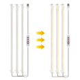 thumbnail image 1 of LED Plant Grow Light Strips 8W 168LED 4000K 169.2lm Bright Grow Lamp with 8H/12H/16H Timer 5, 1 of 5